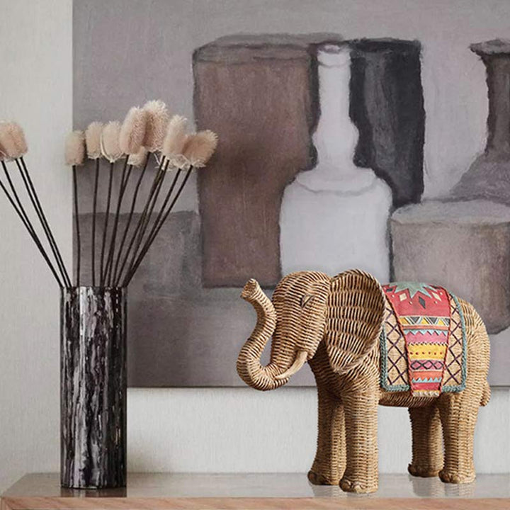 Elefant Figur Weisheit Reichtum Deko