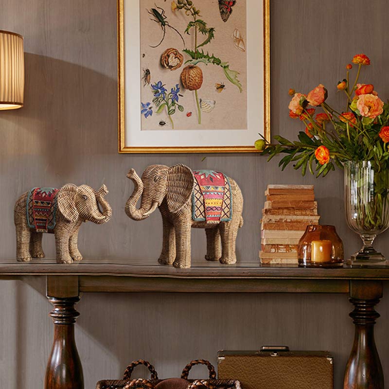 Elefant Figur Weisheit Reichtum Glücksbringer