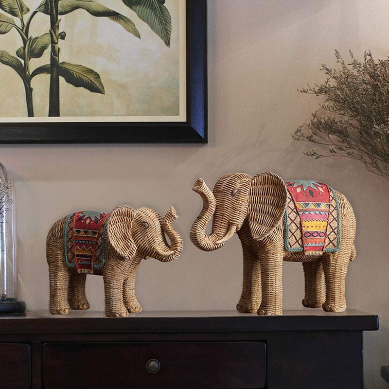 Elefant Figur Weisheit Reichtum Statue