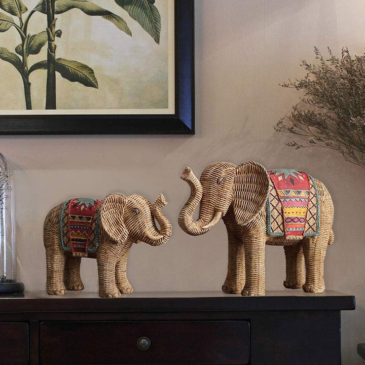 Elefant Figur Weisheit Reichtum Statue