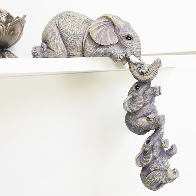 Elefant Figuren 3er-Set Feng Shui
