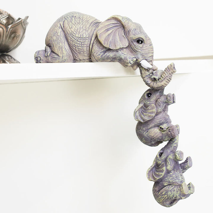 Elefant Figuren 3er-Set Feng Shui