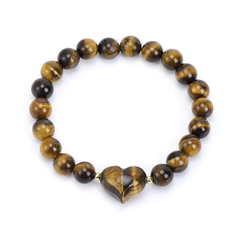 Armband Erdbeerquarz Grüner Aventurin – Liebe