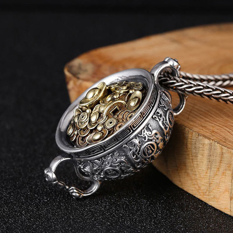 Kette Kupfer Münze Ingot Wohlstand Silber Schale