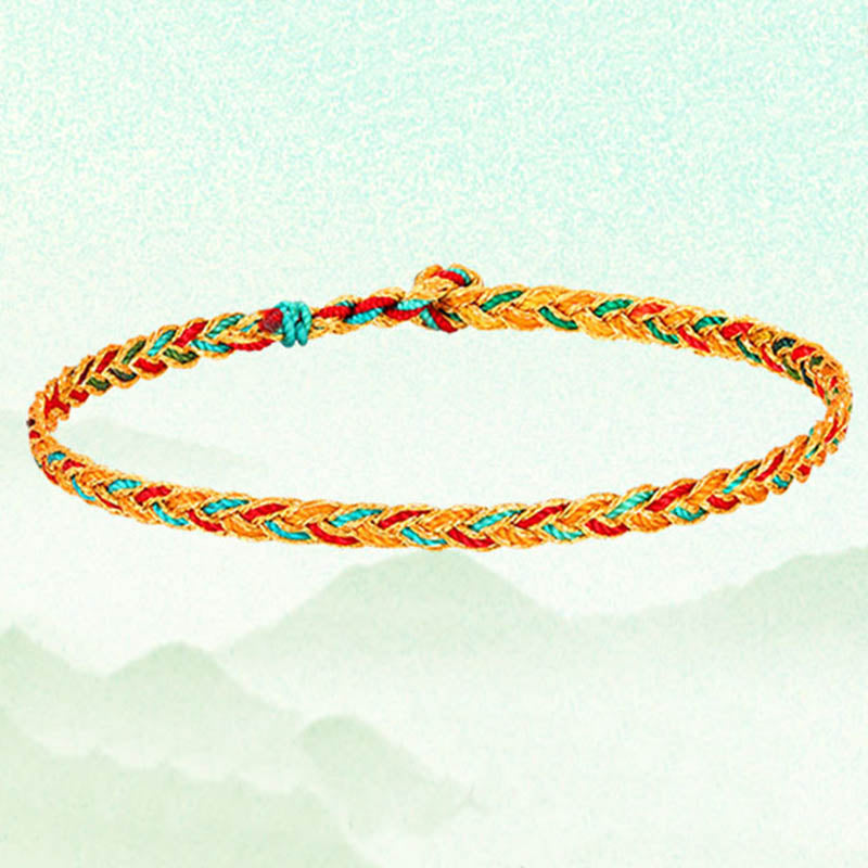 Armband bunt drachen scale geflochten mehrfarbig elastisch tragbar