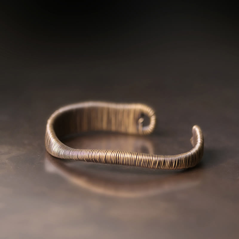 Armband Kupfer elastisch spiralförmig Glück Wohlstand Balance Handschmuck