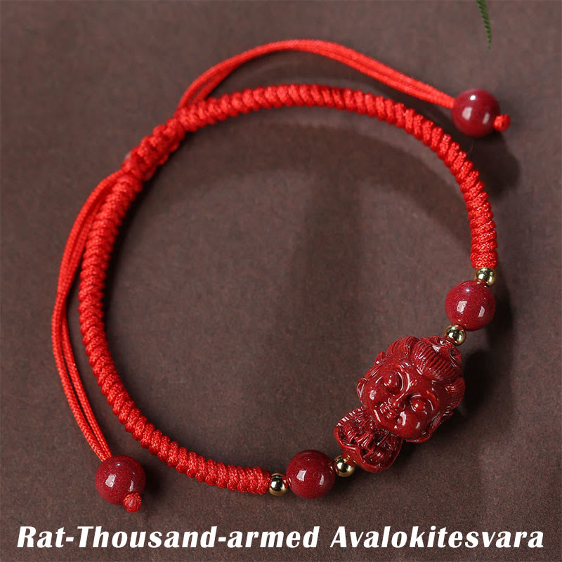 Armband Zinnober Chinesisches Tierkreis – Segen – Bild 3