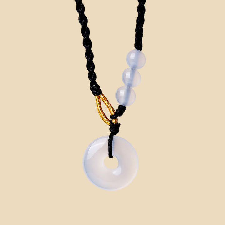 Anhänger Kette Aquamarin Edelstein Harmonie Stein