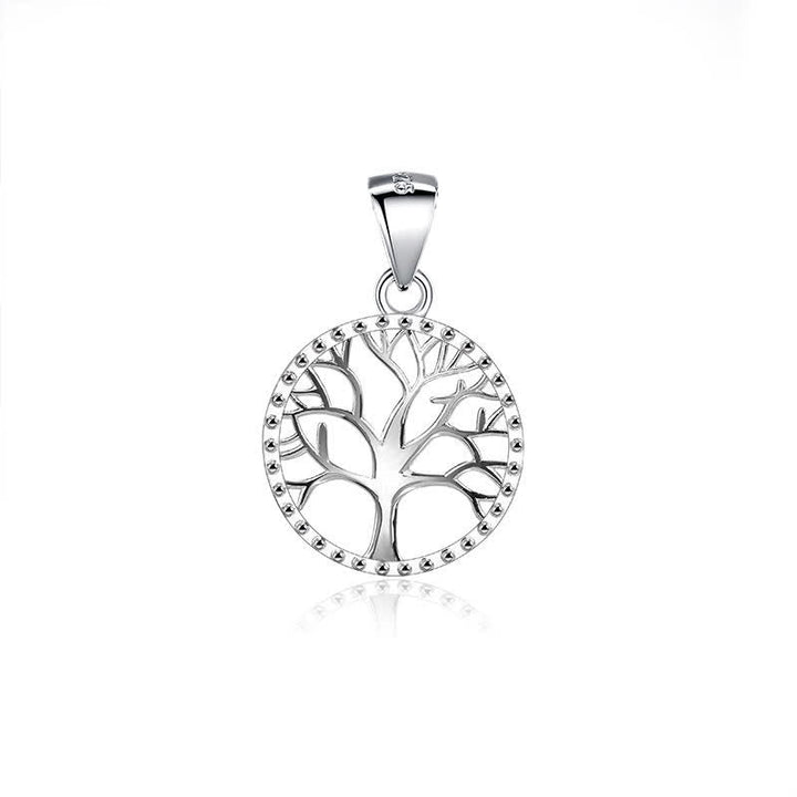 Kette Sterlingsilber Lebensbaum Edelstein Silber Schmuck