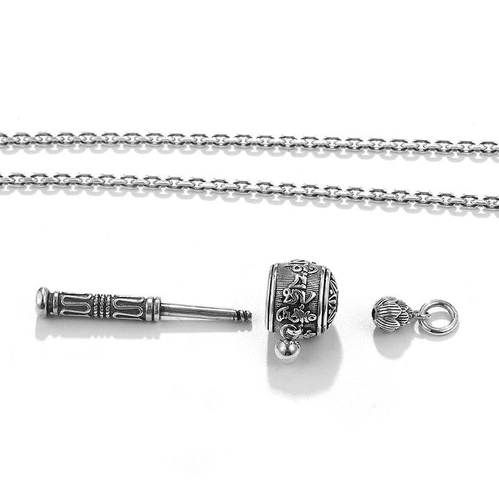 Kette Stein – Weisheit – Bild 8 – Silberne Kette Stein Anhänger Weisheit elegantes Schmuck Set Details
