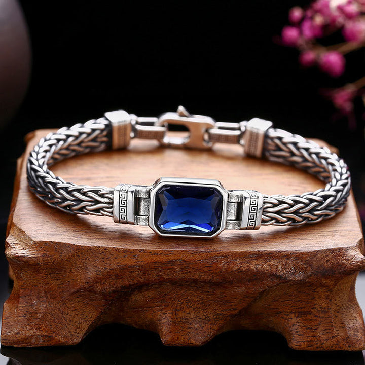 Armband Blaues Acryl Drachen - Heilung & Reichtum
