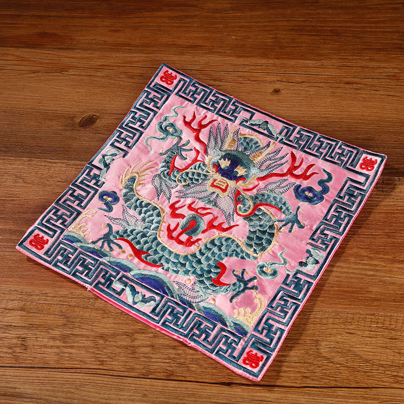 Tee Untersetzer Kranich Phönix Drache Kirin Rosa Drache