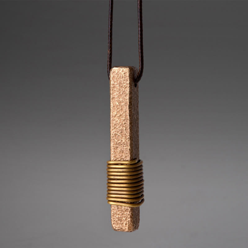 Anhänger, Kette, Kupfer, Buddha, Wohlstand