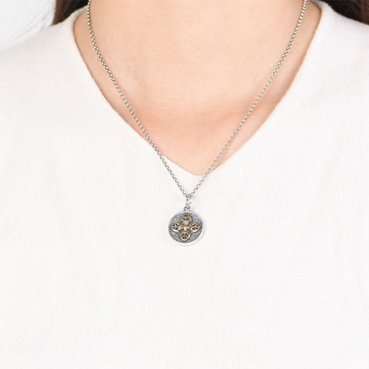 Kette Vajra Dorje Sterling-Silber
