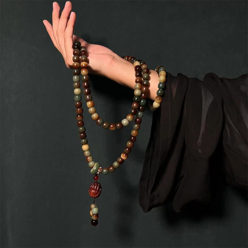 Mala 108 Bodhi Samen Perlen - Frieden Weisheit