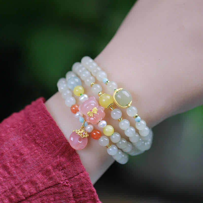 Armband Kristall Jade – Frieden & Glück am Handgelenk mit Natursteinen