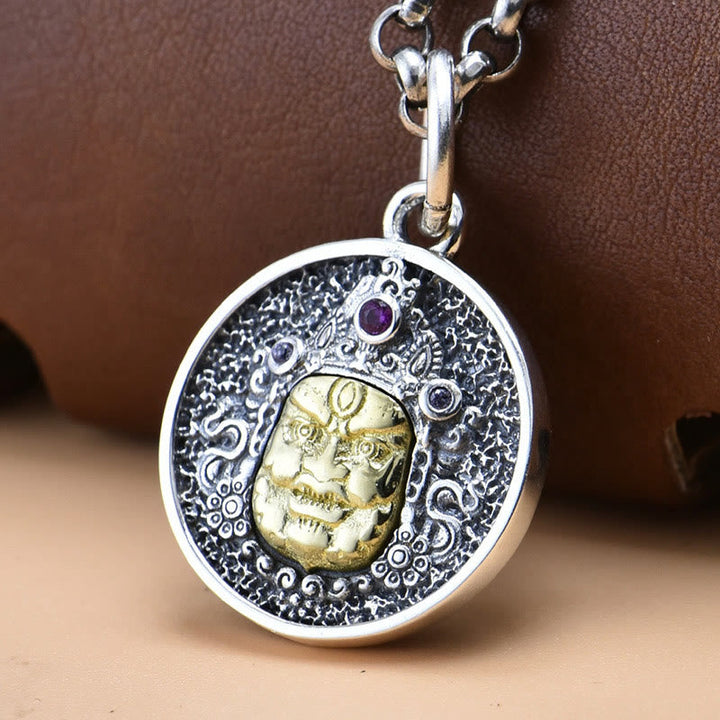 Kette Sterling Silber Vajra Dorje – Wohlstand Schutz