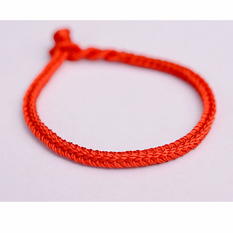 Armband Tibetisches 8-Faden Friedensknoten Schutz