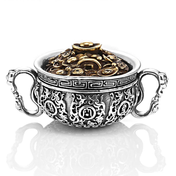 Kette Kupfer Münze Ingot Wohlstand Silber Schatz