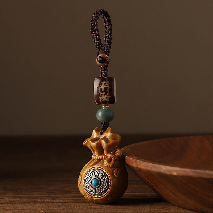 Armband Sandelholz Om Mani Padme Hum – Schutz Energie