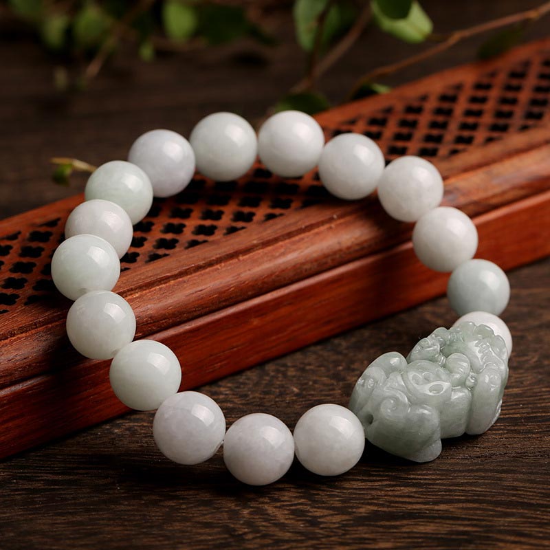 Armband Feng Shui Jade Pixiu Wohlstand & Heilung