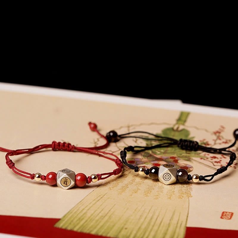 Armband 925 Silber Zinnober Chinesisches Tierkreis – Ruhe & Energie