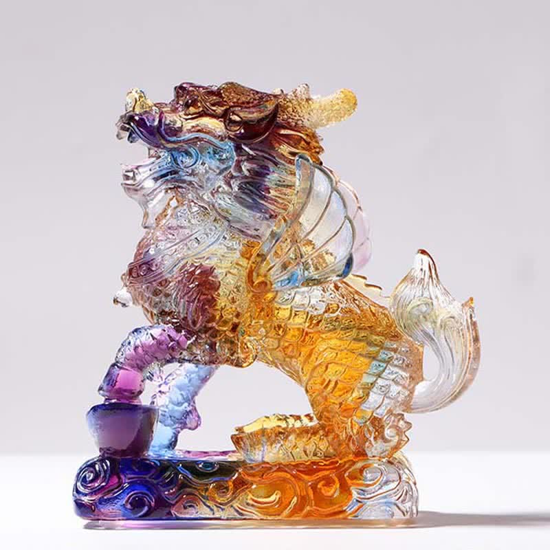 Feng Shui Deko Kirin Liuli Zuhause