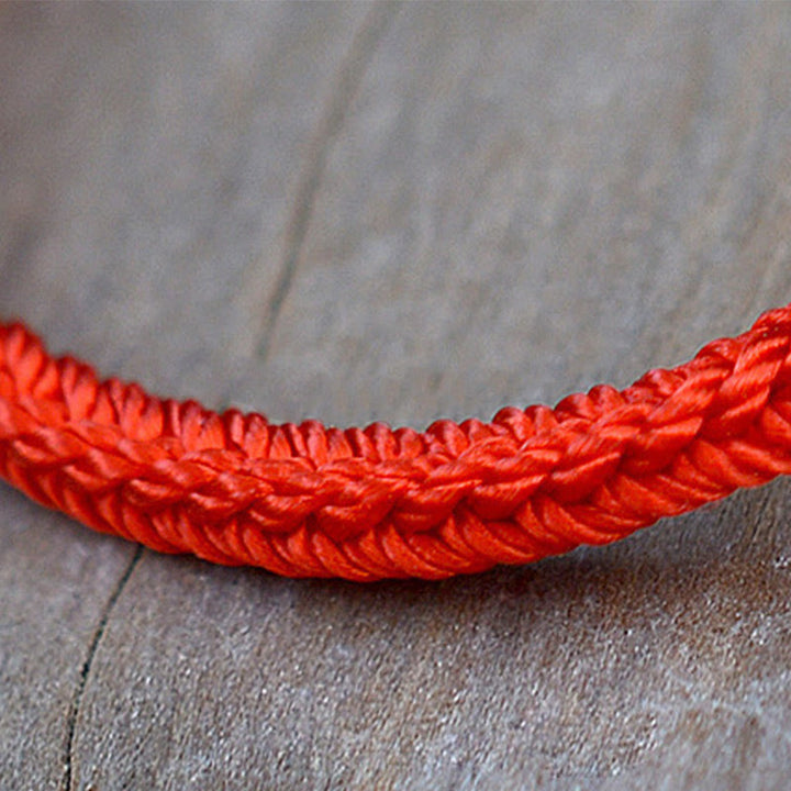 Armband Tibetisches 8-Faden Friedensknoten Schutz