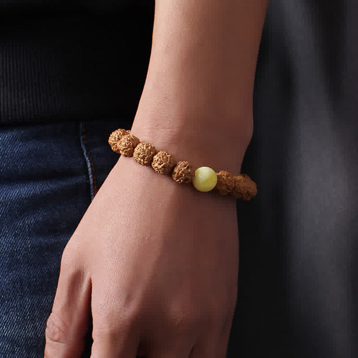 Armband Rudraksha Perle "Heilung"