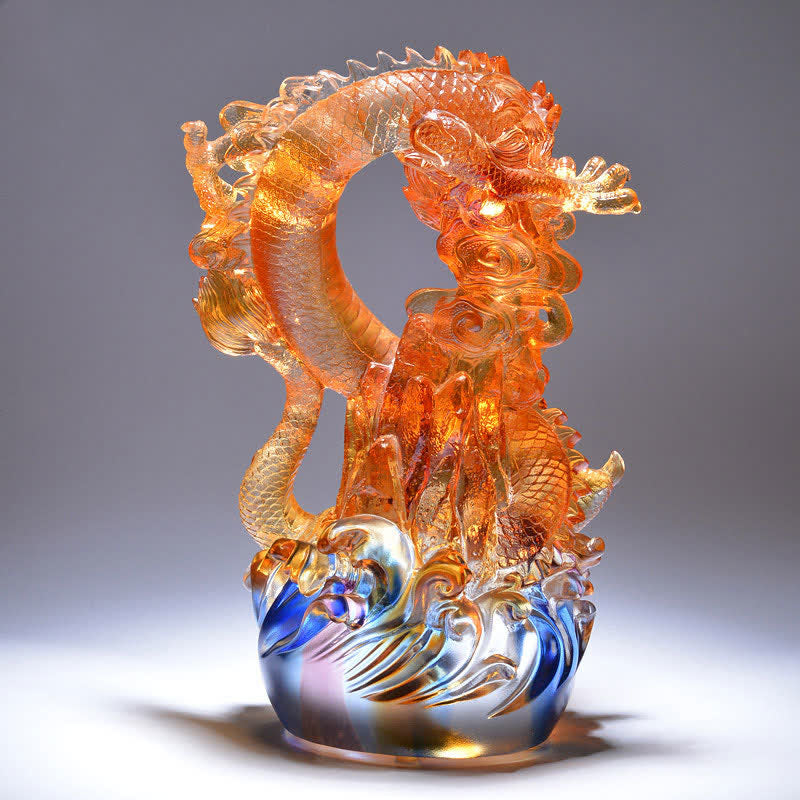 Figur Drache Erfolg Liuli Kristall Deko