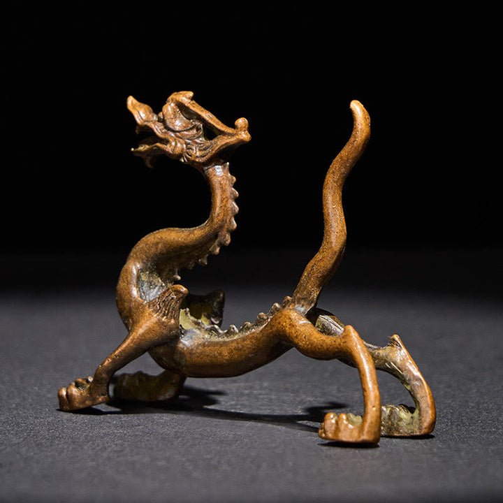 Figur Drache Mini Schutz Glück Feng Shui