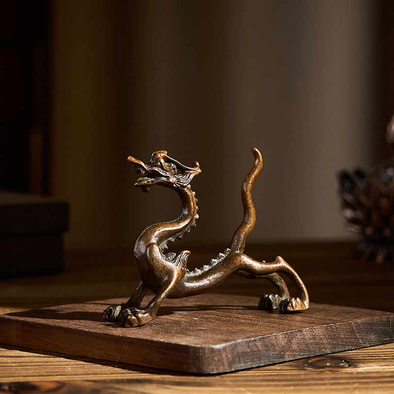 Figur Drache Mini Schutz Glück Geschenk