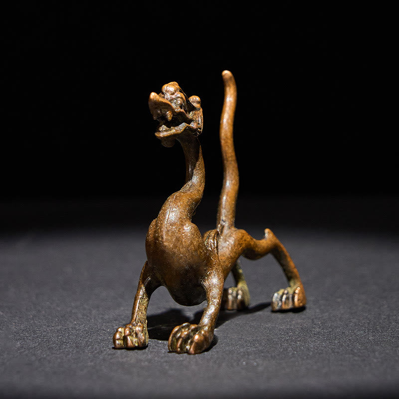 Figur Drache Mini Schutz Glück Glücksbringer