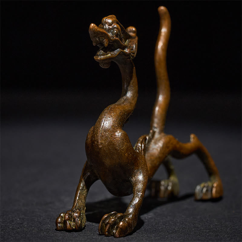 Figur Drache Mini Schutz Glück Statue