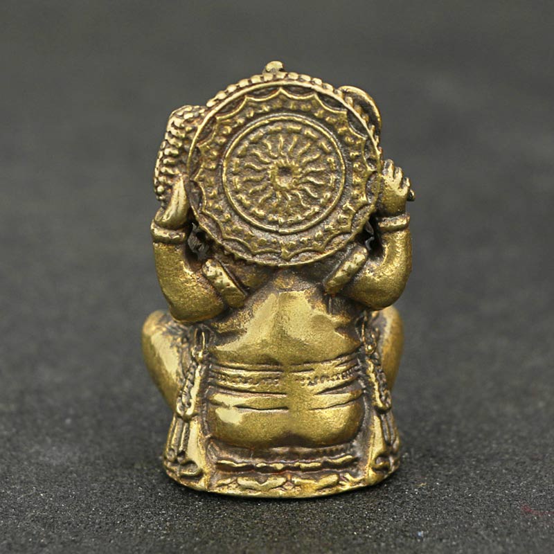 Figur Ganesha Reichtum Deko Wohnzimmer