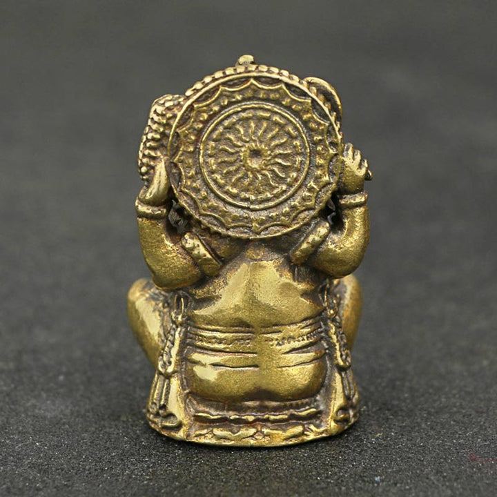 Figur Ganesha Reichtum Deko Wohnzimmer