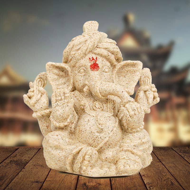 Figur Ganpati Ganesha Wandlung Deko Glücksbringer