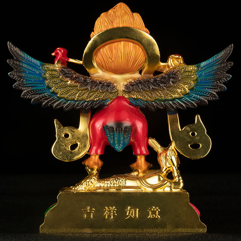 Figur Garuda Schutz Tibet Legierung Deko