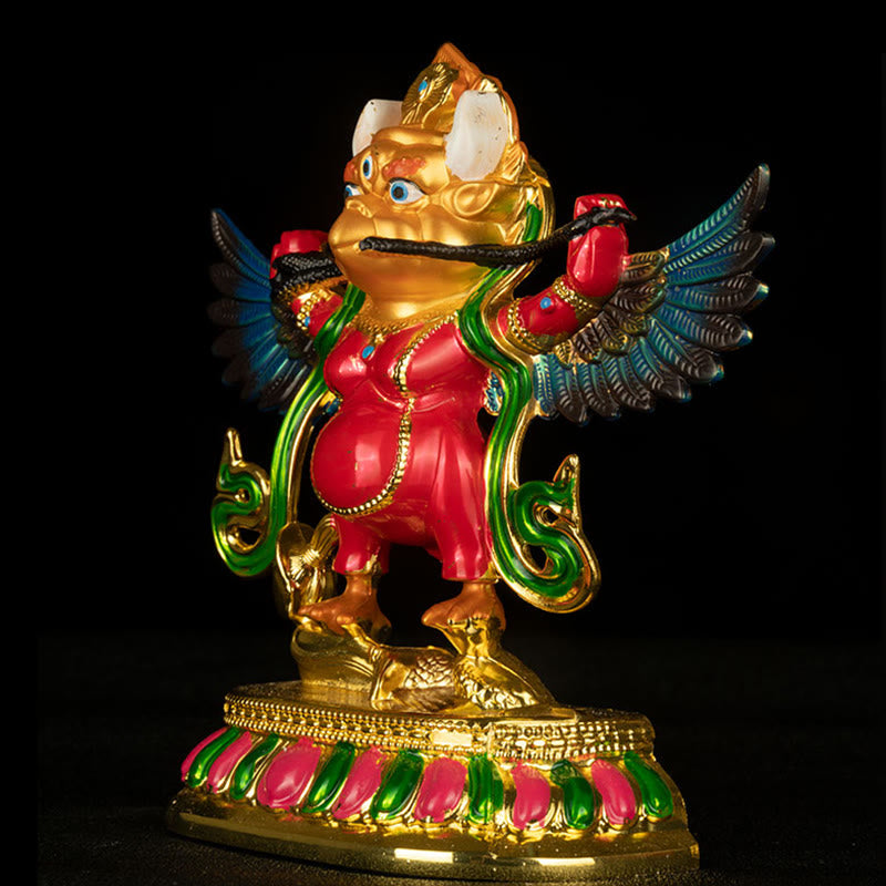Figur Garuda Schutz Tibet Legierung Glücksbringer