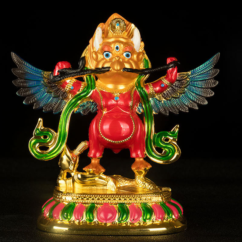Figur Garuda Schutz Tibet Legierung
