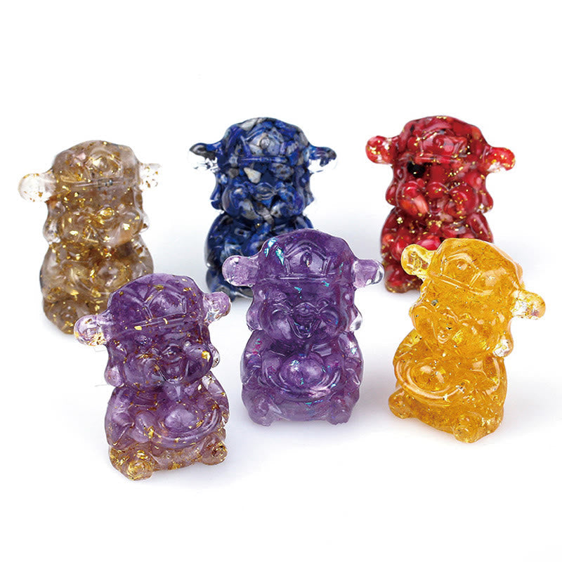 Figur Geldgott Amethyst Reichtum