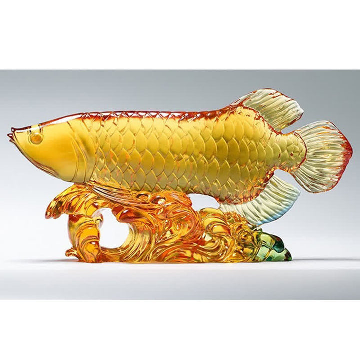 Figur Koi Fisch Liuli Glück Deko