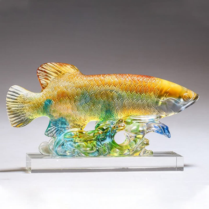 Figur Koi Fisch Liuli Glück Geschenk