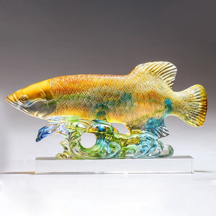 Figur Koi Fisch Liuli Glück Wohnzimmer