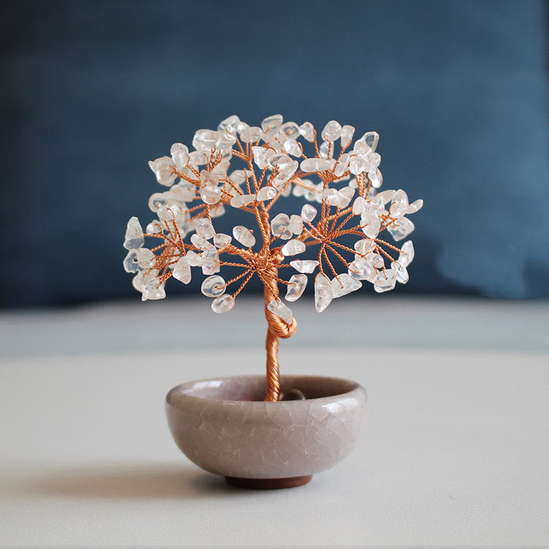 Figur Kristallbaum Citrin Reichtum Geschenk
