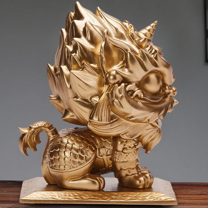Figur Löwe Stärke Deko Resin Symbol