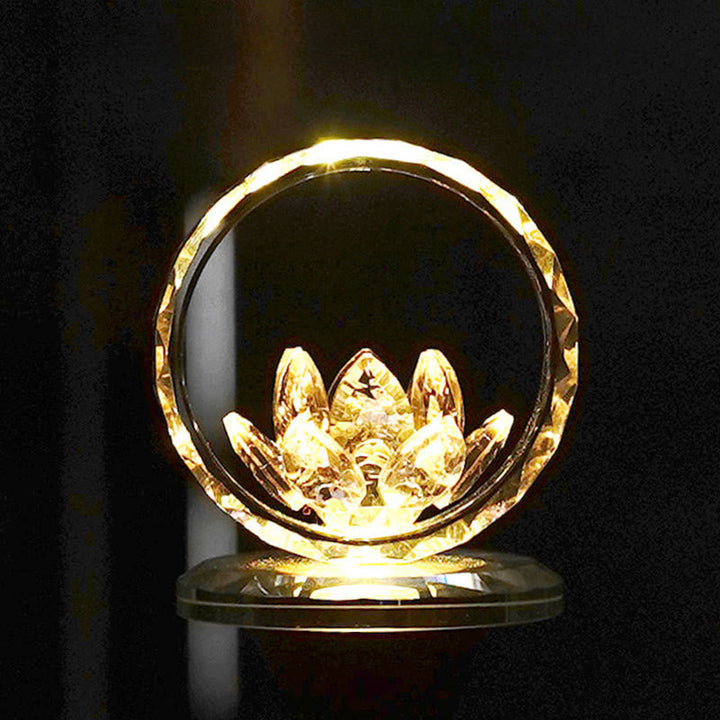 Figur Lotus Kupfer Neubeginn Deko