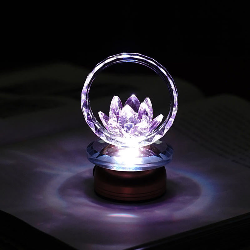 Figur Lotus Kupfer Neubeginn Statue