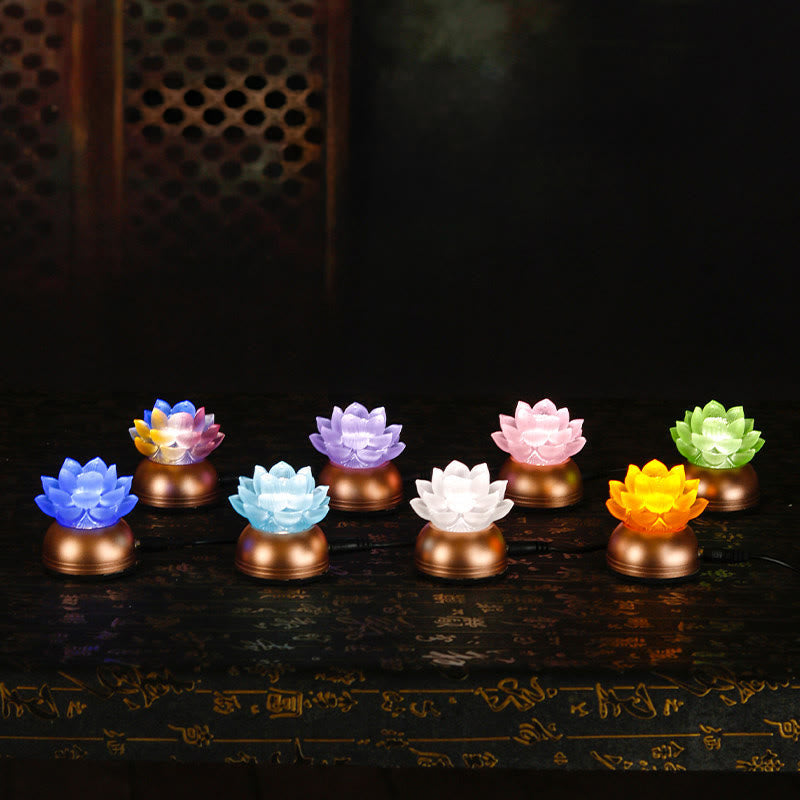 Figur Lotus Liuli Kupfer Neubeginn Geschenk