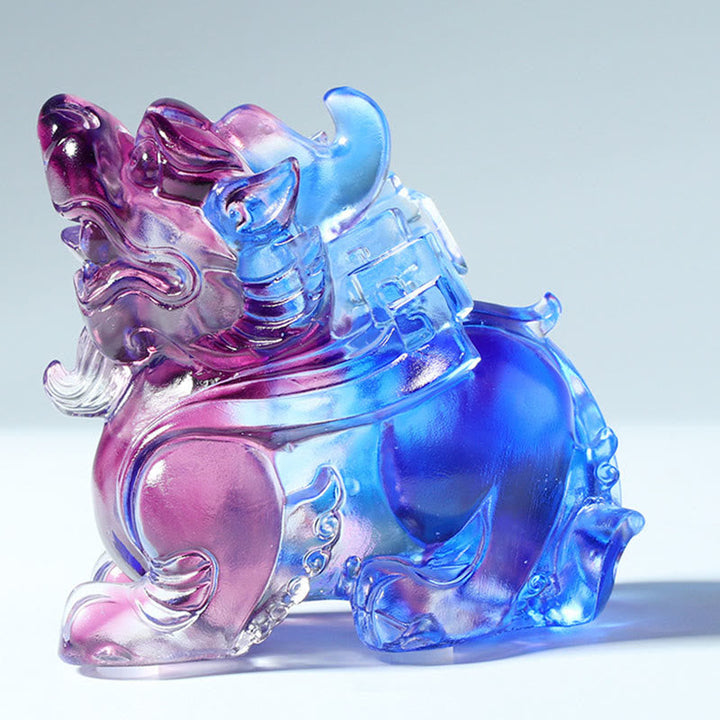 Figur Pixiu Kristall Reichtum Schutz Glücksbringer